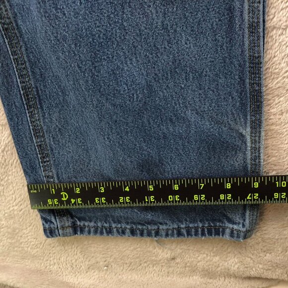 Carhartt Men's B13-DPS Carpenter Jeans Size 33x32 Loose Original Fit Straight - Picture 8 of 14